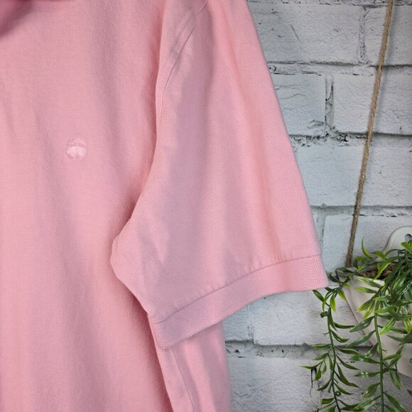 BROOKS BROTHERS 346 PINK POLO SHORT SLEEVE MENS XL EXCELLENT CONDTION - Picture 4 of 5